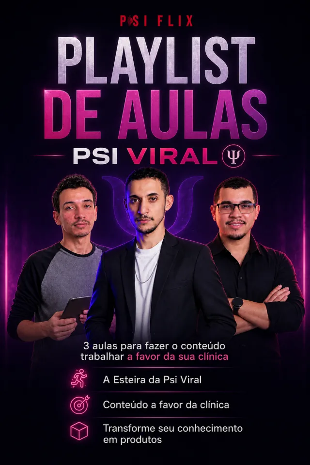 Playlist gratuita com três aulas